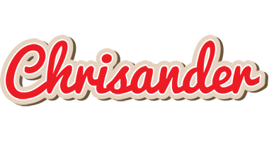 Chrisander chocolate logo