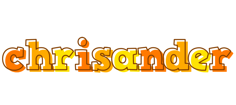 Chrisander desert logo
