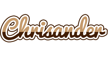 Chrisander exclusive logo