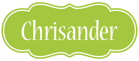 Chrisander family logo