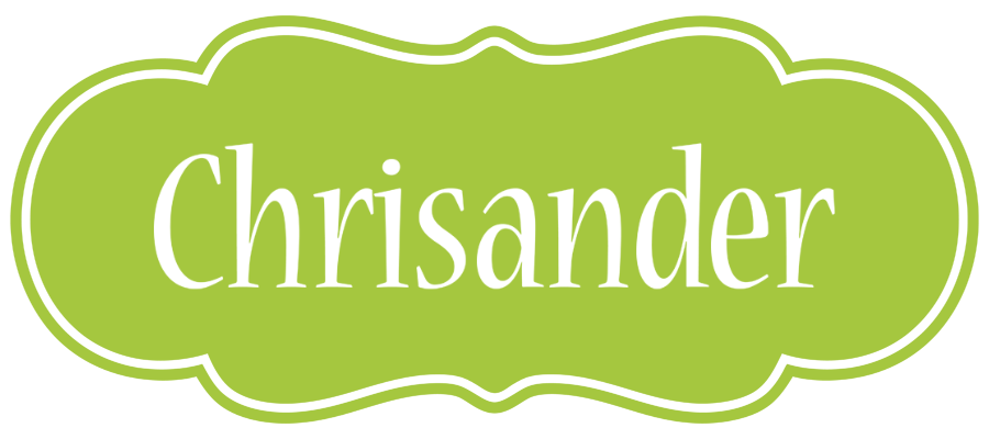 Chrisander family logo