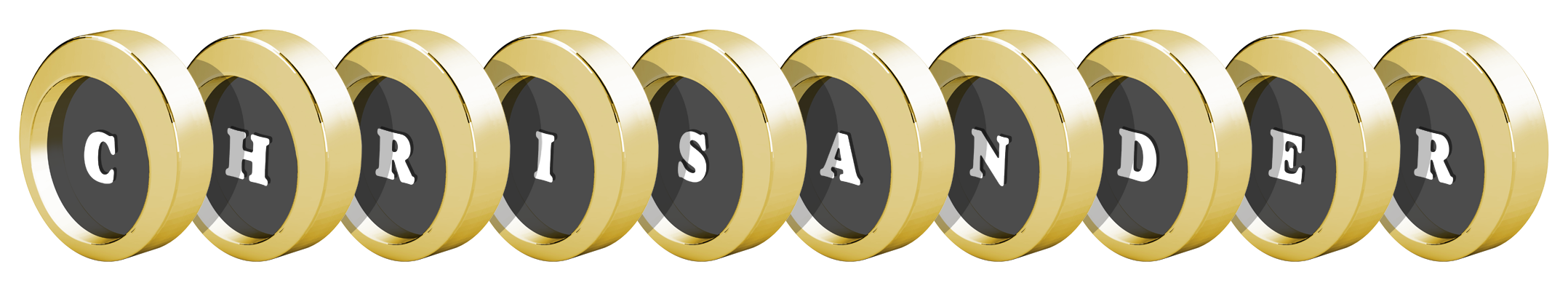 Chrisander gold logo