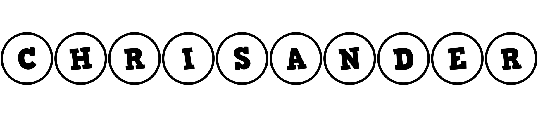 Chrisander handy logo
