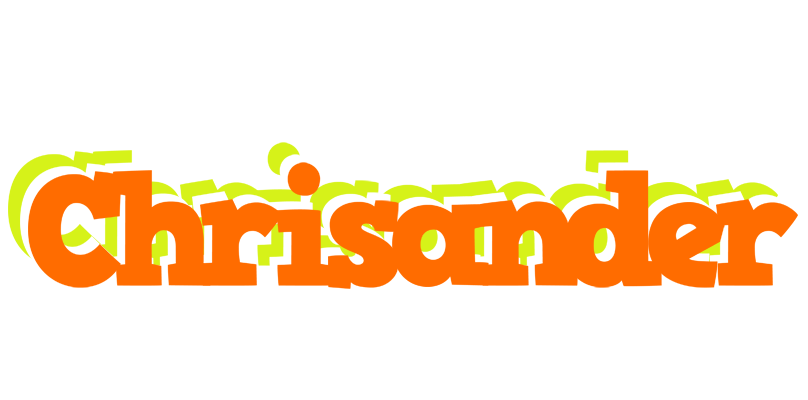 Chrisander healthy logo