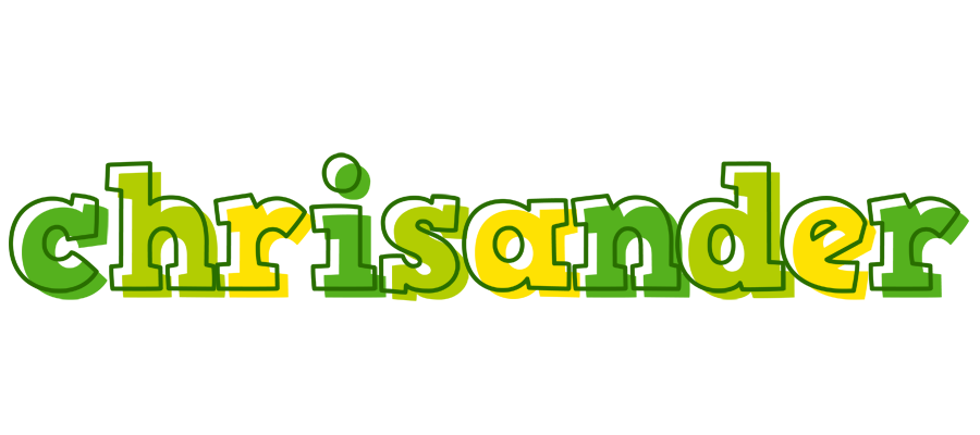 Chrisander juice logo