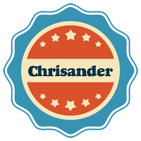 Chrisander labels logo