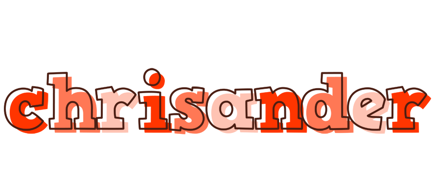 Chrisander paint logo