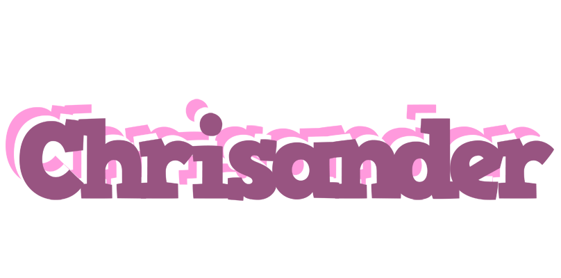 Chrisander relaxing logo