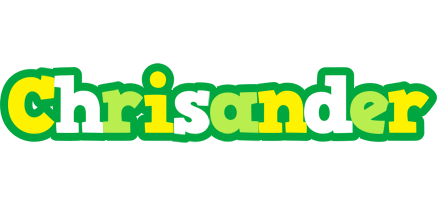 Chrisander soccer logo