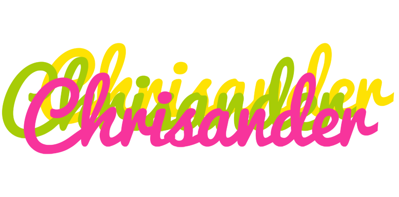 Chrisander sweets logo
