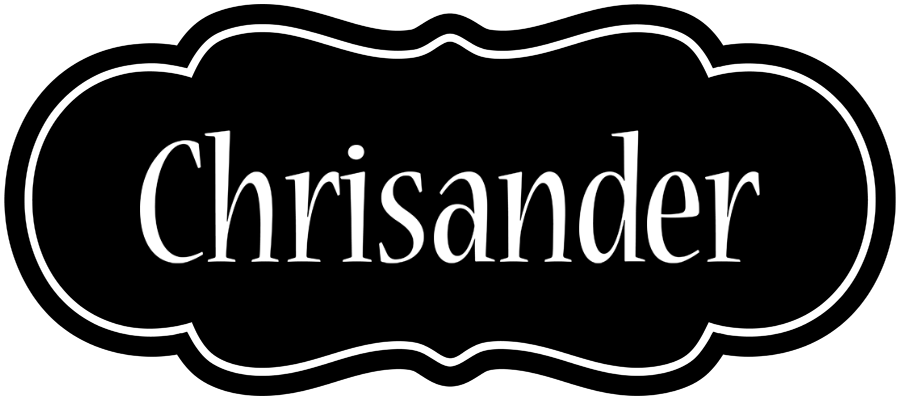 Chrisander welcome logo