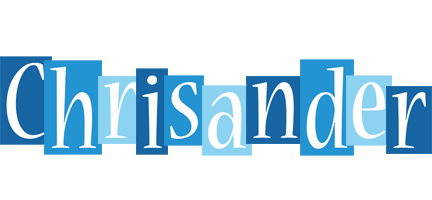 Chrisander winter logo