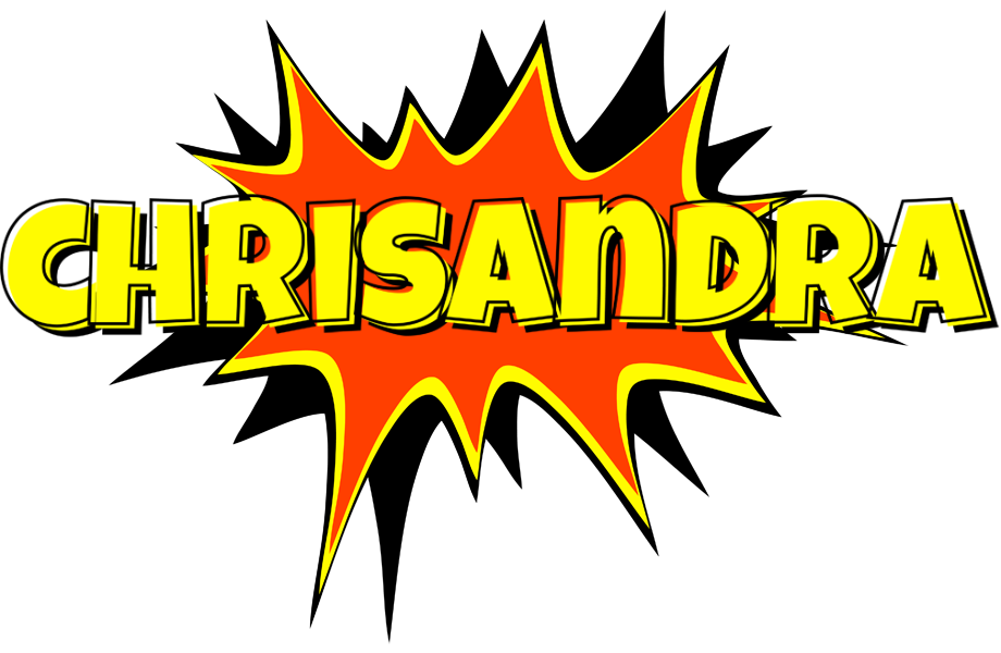 Chrisandra bazinga logo