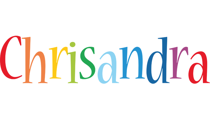 Chrisandra birthday logo
