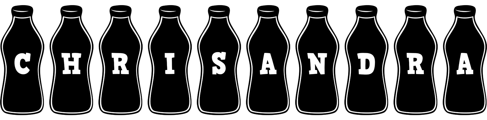 Chrisandra bottle logo