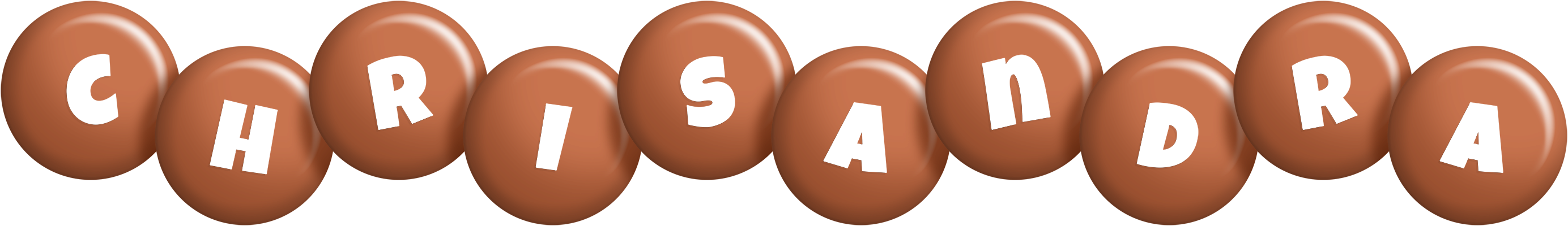 Chrisandra candy-brown logo
