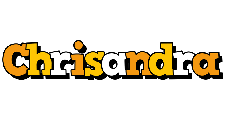 Chrisandra cartoon logo