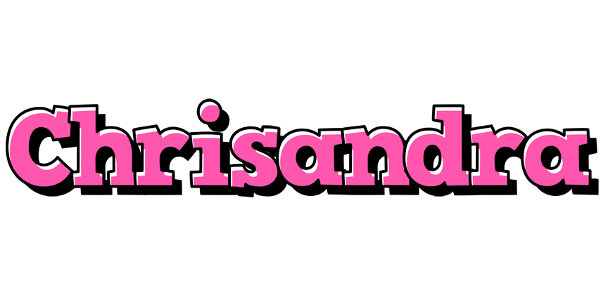 Chrisandra girlish logo
