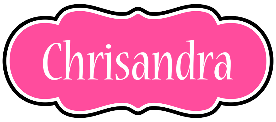 Chrisandra invitation logo