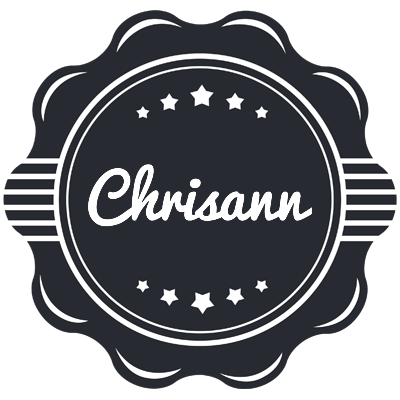 Chrisann badge logo