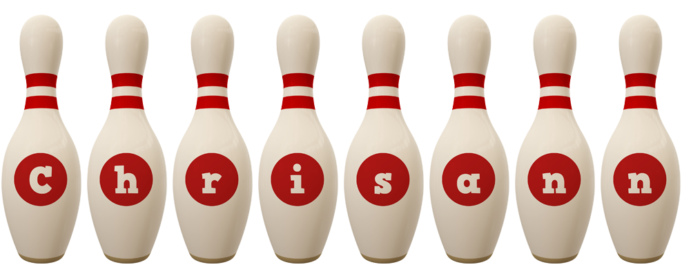 Chrisann bowling-pin logo
