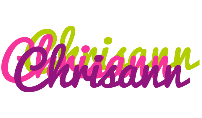 Chrisann flowers logo