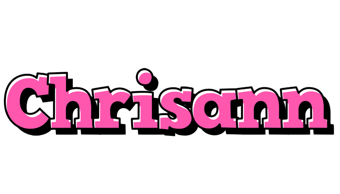 Chrisann girlish logo