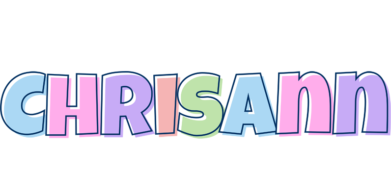 Chrisann pastel logo