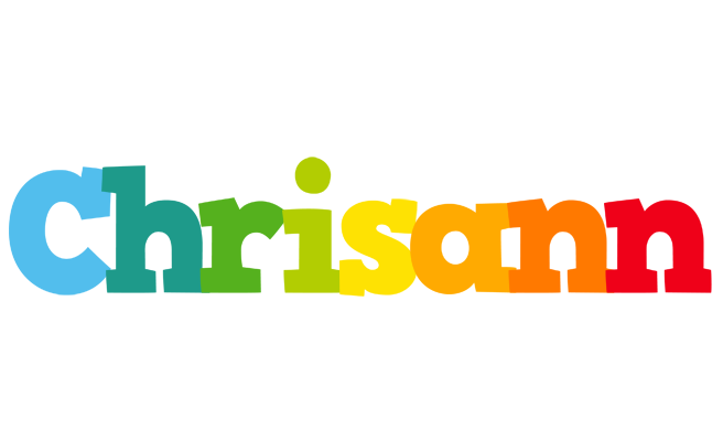 Chrisann rainbows logo