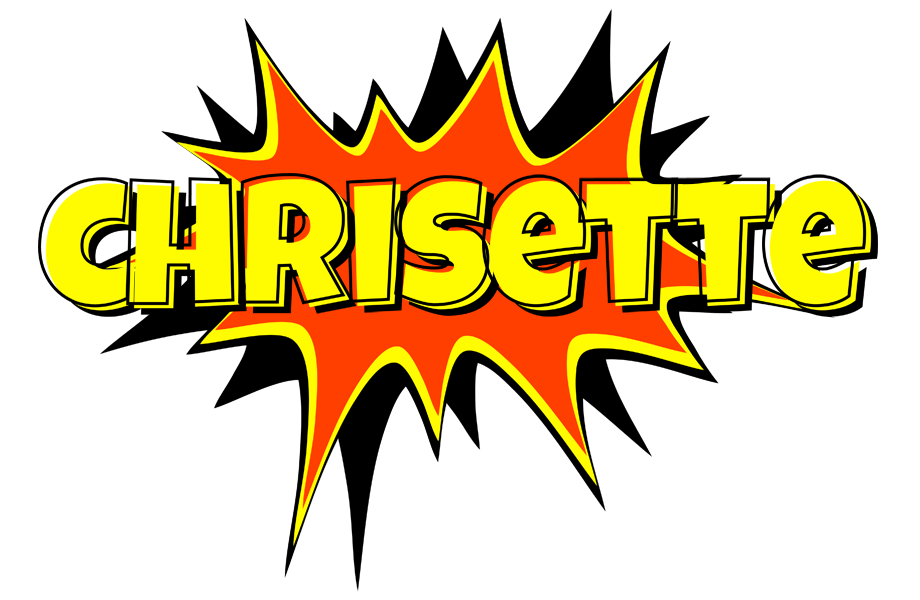 Chrisette bazinga logo