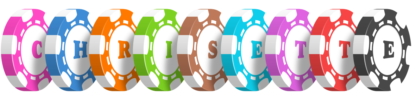 Chrisette bluffing logo