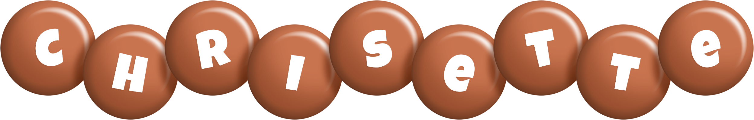 Chrisette candy-brown logo