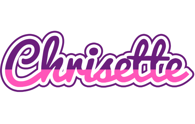 Chrisette cheerful logo