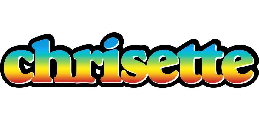Chrisette color logo