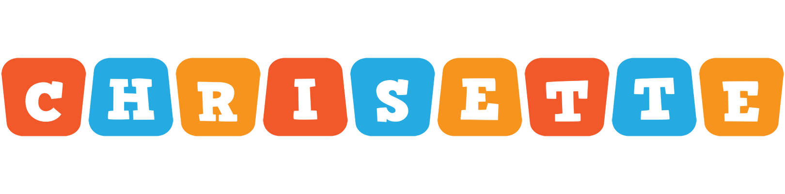 Chrisette comics logo
