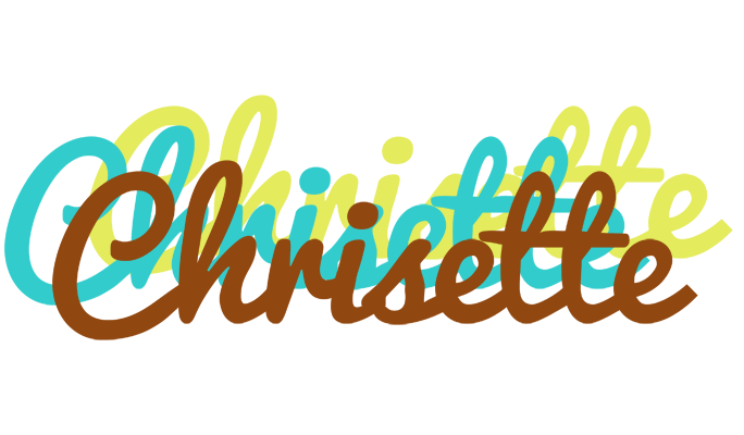 Chrisette cupcake logo