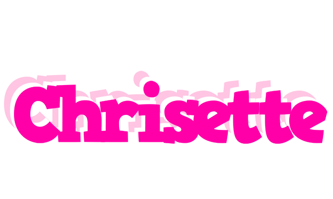 Chrisette dancing logo