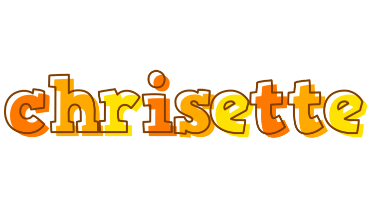 Chrisette desert logo