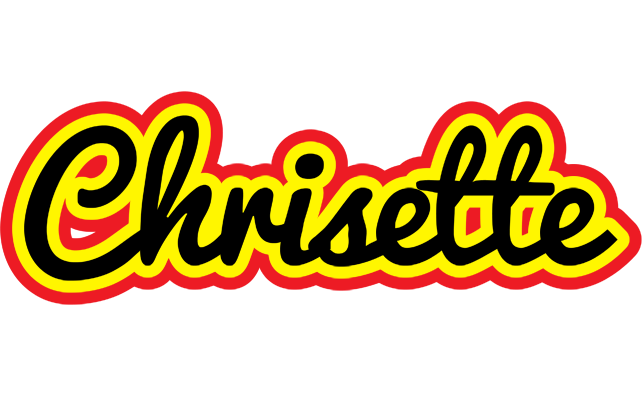 Chrisette flaming logo
