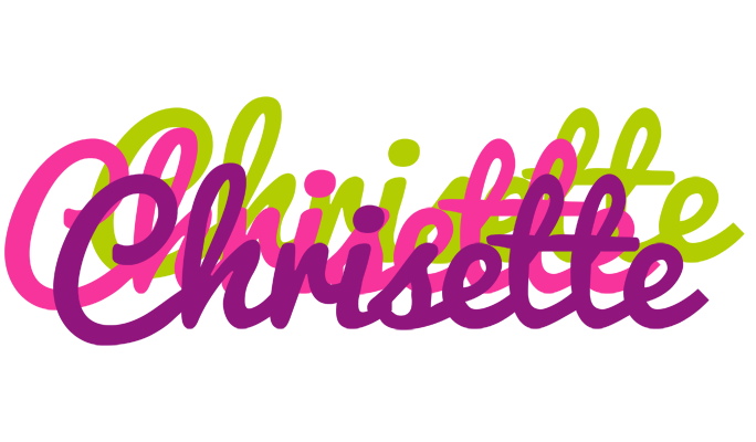 Chrisette flowers logo