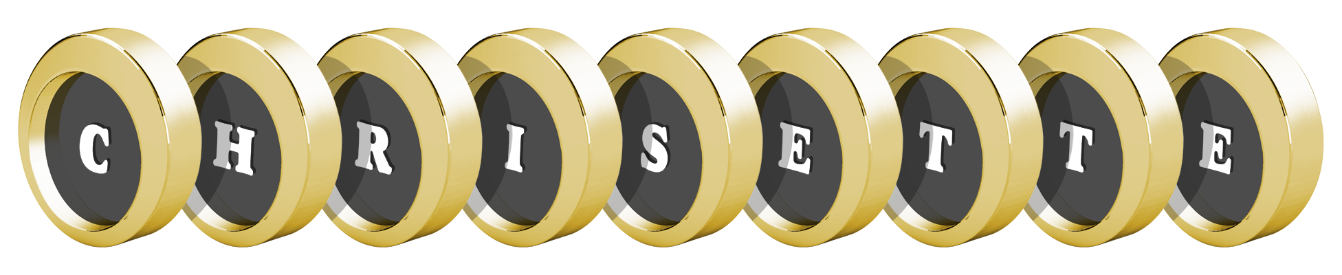 Chrisette gold logo