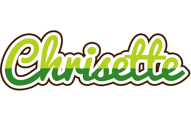 Chrisette golfing logo