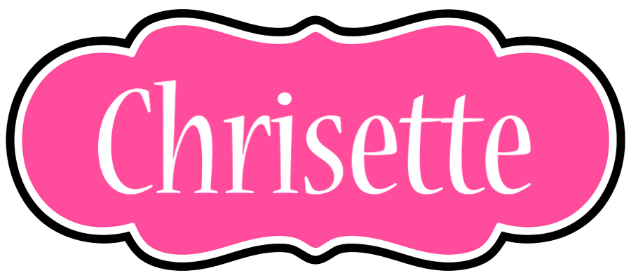 Chrisette invitation logo