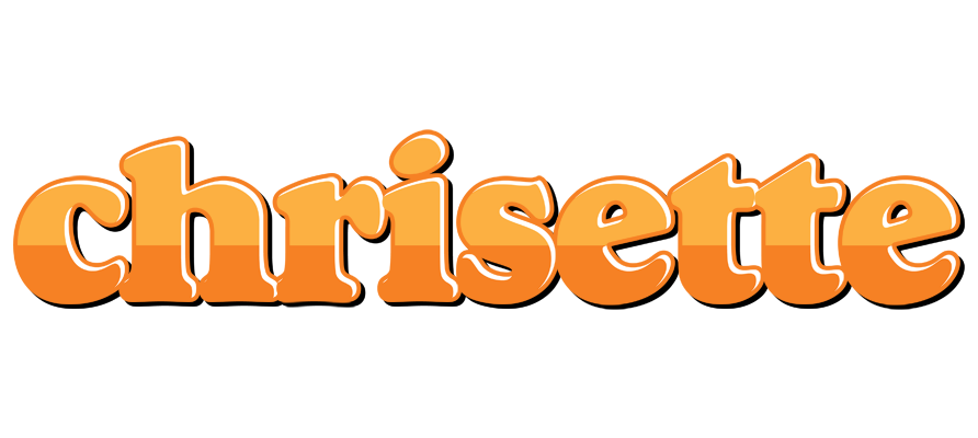 Chrisette orange logo