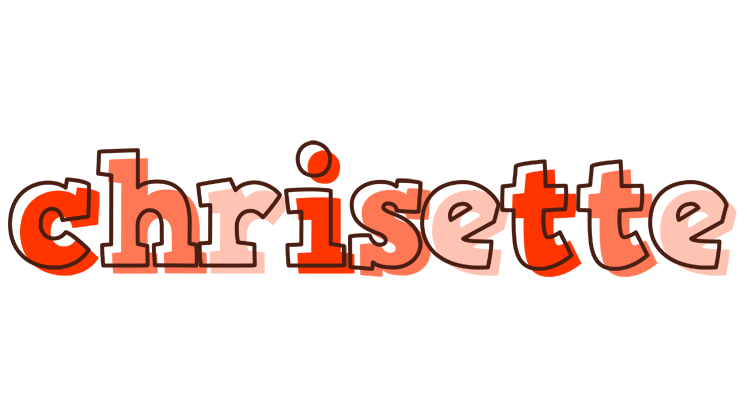 Chrisette paint logo