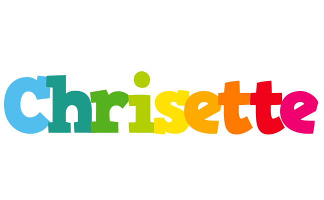 Chrisette rainbows logo