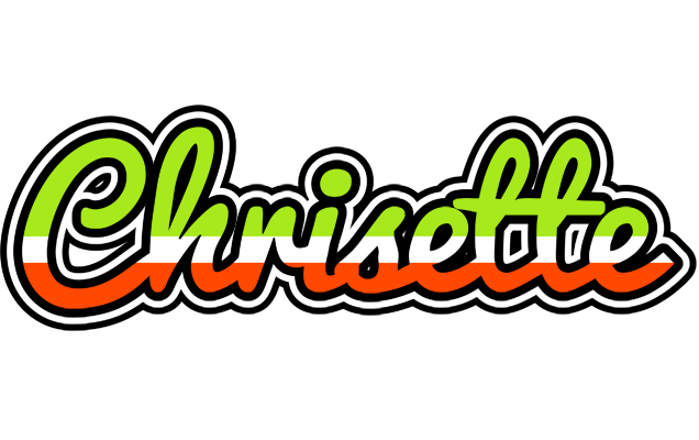 Chrisette superfun logo