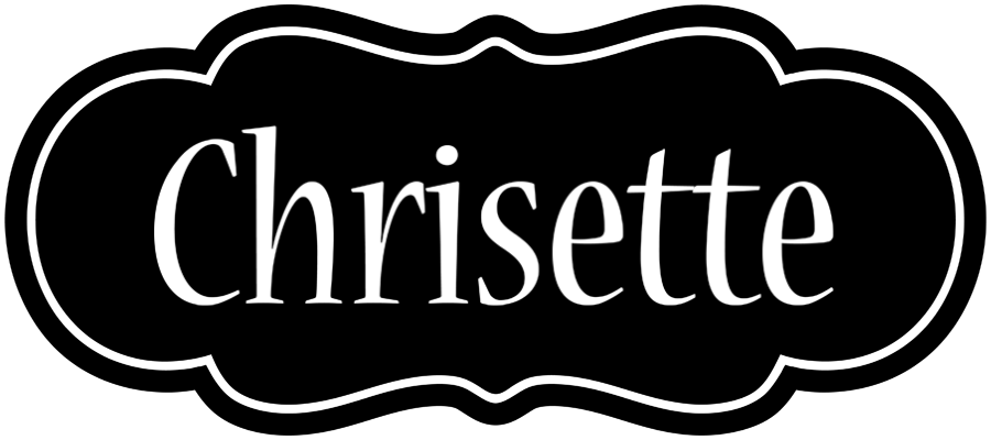 Chrisette welcome logo