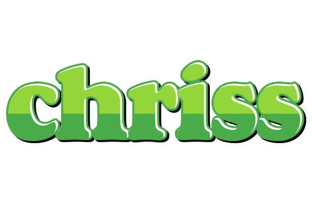 Chriss apple logo