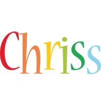 Chriss birthday logo